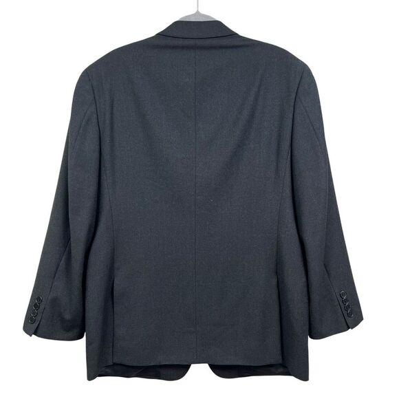 Joseph Abboud Mens Wool Blazer Suit American Soft Notch  Double Vent Gray Sz 42S - Picture 6 of 7